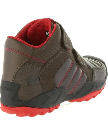 Stiefel für Junge GEOX J841VC 054CE J SAVAGE C0911 COFFEE-RED