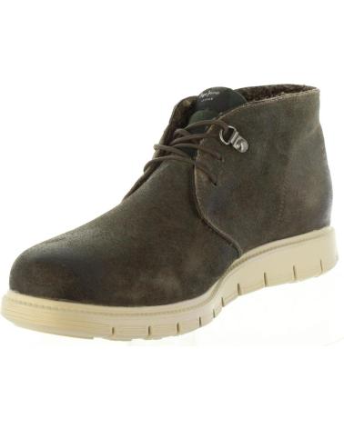 Bottines PEPE JEANS  pour Homme PMS50164 CLIVE  878 BROWN