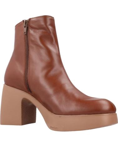 Woman Mid boots WONDERS H4902  MARRON