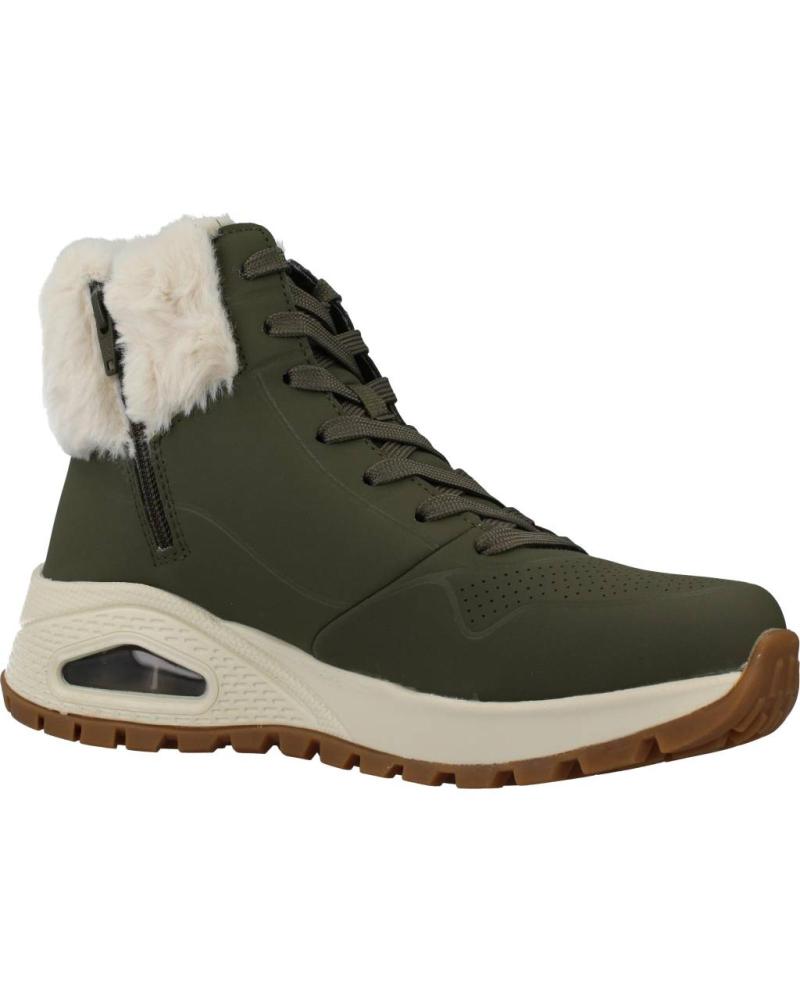 Mid Boots De Mujer SKECHERS UNO RUGGED FALL AIR VERDE