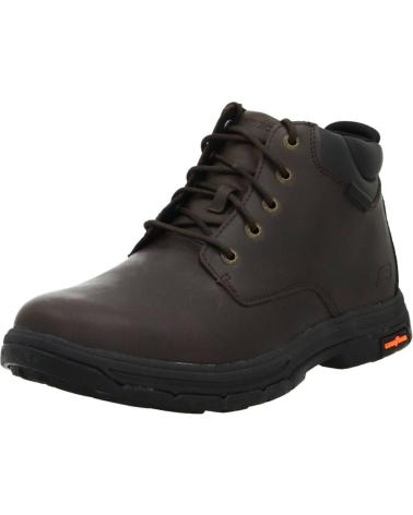 Botins de Homem SKECHERS SEGMENT 2 0 BROGDEN MARRON