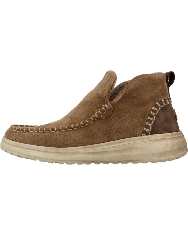 Stivaletti HEY DUDE  per Donna DENNY SUEDE  MARRON