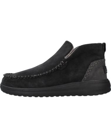 Botines HEY DUDE  de Mujer DENNY SUEDE  NEGRO