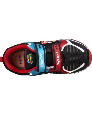 boy Trainers GEOX J ANDROID BOY ROJO