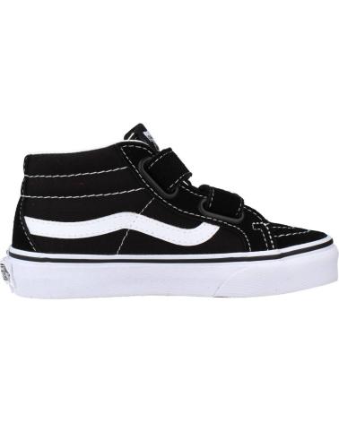 Deportivas VANS OFF THE WALL  de Niño SK8-MID  NEGRO