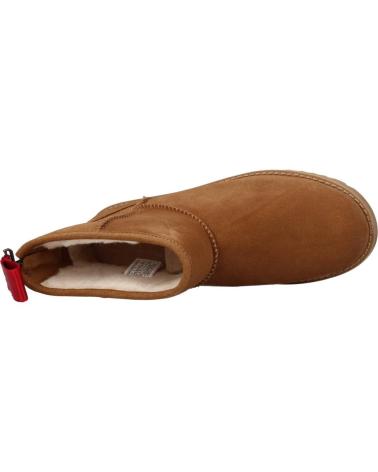 Botines de Mujer UGG W CLASSIC MINI LOGO ZIP MARRON CLARO