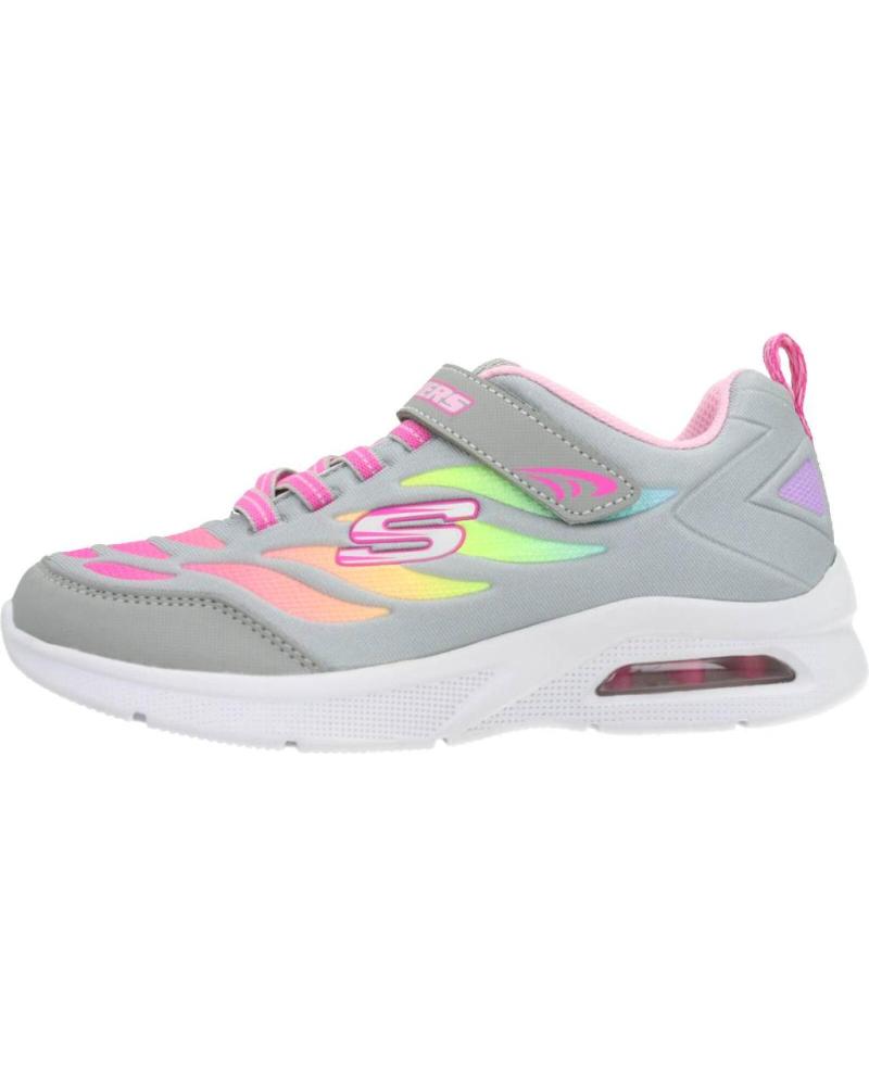 girl Trainers SKECHERS MICROSPEC MAX - AIRY COLOR GRIS girl Trainers SKECHERS MICROSPEC MAX - AIRY COLOR GRIS