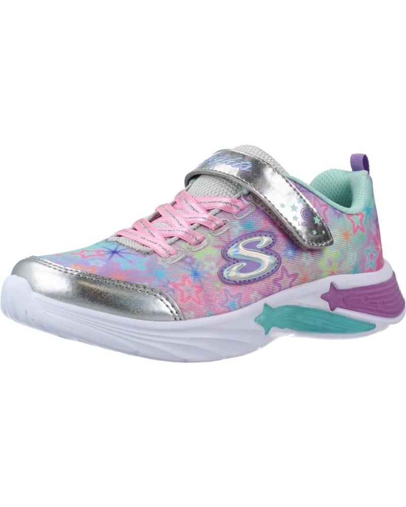 Trainers De Ni a SKECHERS STAR SPARKS PLATA