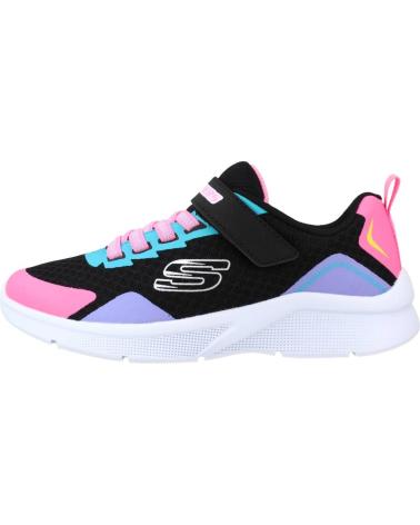 girl Trainers SKECHERS MICROSPEC-BRIGHT RETROS  NEGRO