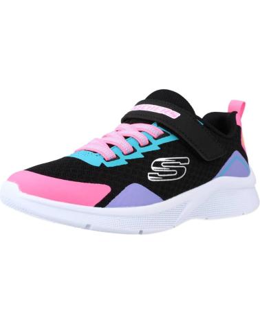 girl Trainers SKECHERS MICROSPEC-BRIGHT RETROS  NEGRO
