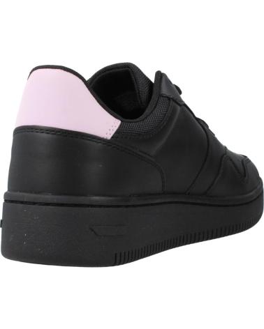 Woman Trainers TOMMY JEANS RETRO BASKET  NEGRO