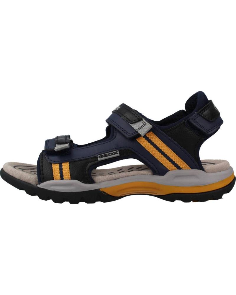 Geox Boys J Borealis Boy A sandaal, beige-geel, 34 EU