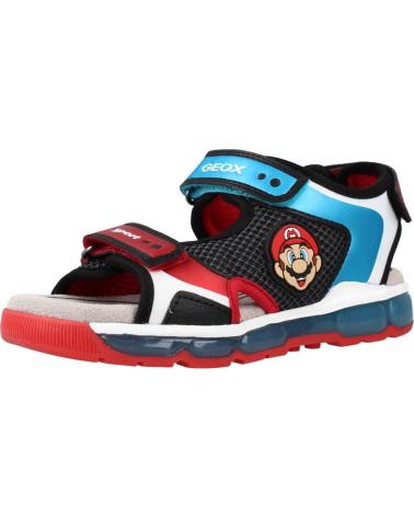 Sandales pour Garçon GEOX J SANDAL ANDROID BOY MULTICOLOR