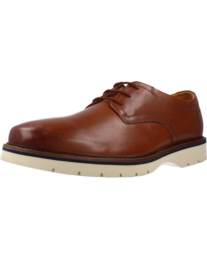 Zapatos De Hombre CLARKS BAYHILL PLAIN  MARRON