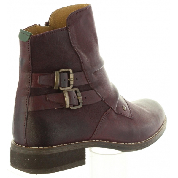 Boots De Mujer KICKERS 579720 50 SMATCH 18 BORDEAUX