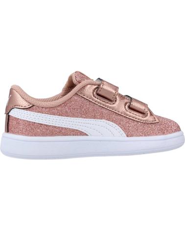 Deportivas PUMA  de Niña SMASH V2 GLITZ GLAM V  ROSA