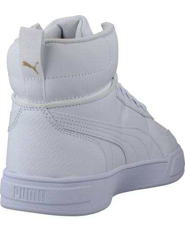 Sneaker für Herren PUMA CAVEN DIME BOTA PIEL HOMBRE 385843 01 BLANCA BLANCO BLANCO
