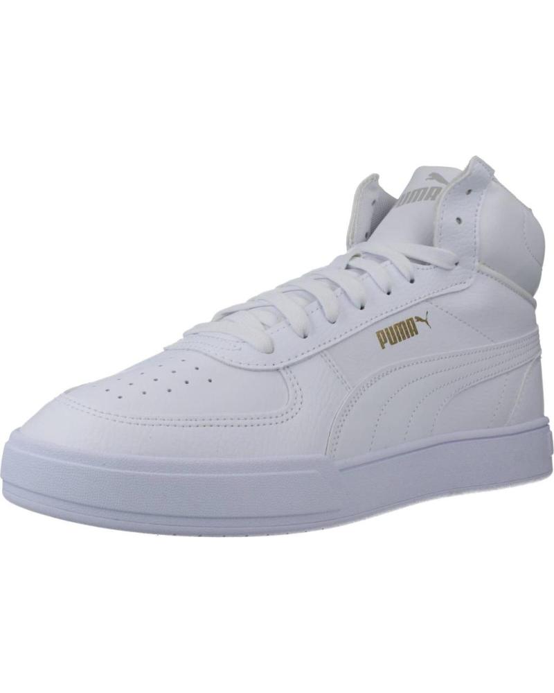 Sneaker für Herren PUMA CAVEN DIME BOTA PIEL HOMBRE 385843 01 BLANCA BLANCO BLANCO
