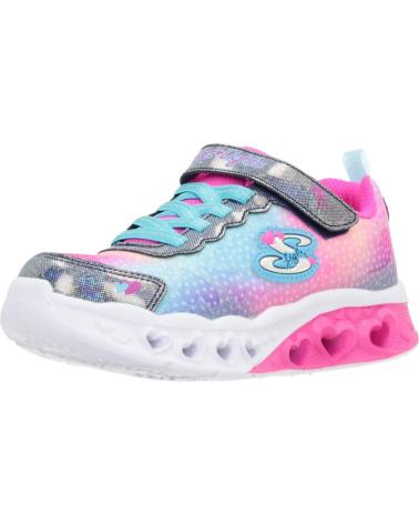 Esportes  de Menina SKECHERS FLUTTER HEART LIGHTS-SIMPLY ROSA