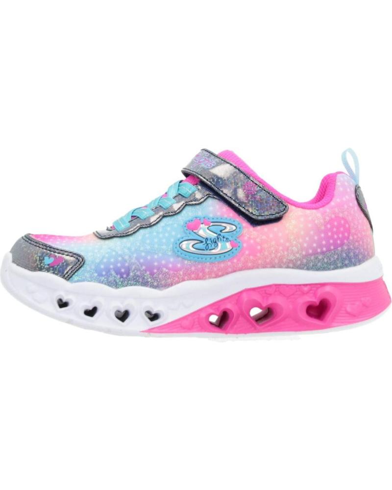 Esportes  de Menina SKECHERS FLUTTER HEART LIGHTS-SIMPLY ROSA