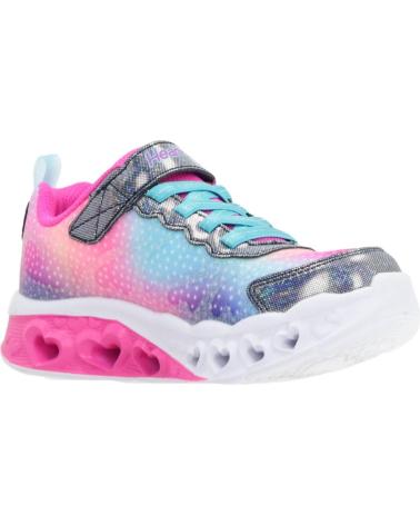 Esportes  de Menina SKECHERS FLUTTER HEART LIGHTS-SIMPLY ROSA