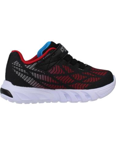 Esportes  de Menino SKECHERS FLEX-GLOW ELITE-VORLO NEGRO