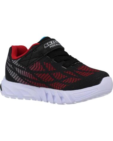 Esportes  de Menino SKECHERS FLEX-GLOW ELITE-VORLO NEGRO