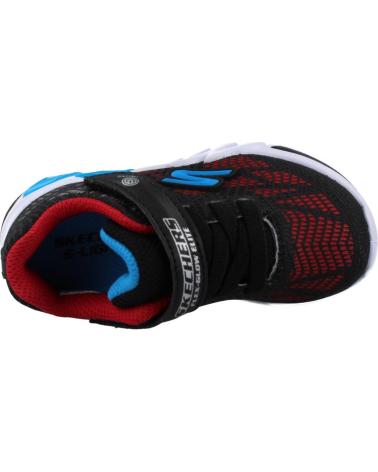 Esportes  de Menino SKECHERS FLEX-GLOW ELITE-VORLO NEGRO