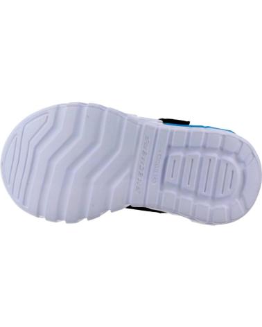 Esportes  de Menino SKECHERS FLEX-GLOW ELITE-VORLO NEGRO