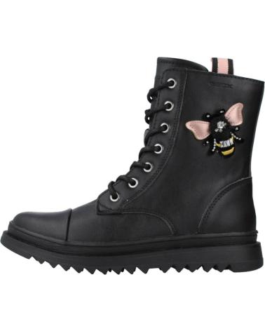 girl boots GEOX J GILLYJAW GIRL A  NEGRO