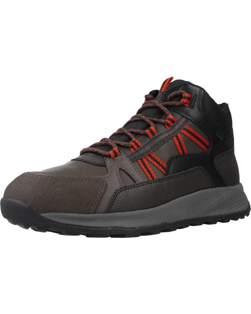 Geox U Terrestre B Wpf F, Sneakers Para Hombre, Negro (Black), 44 EU