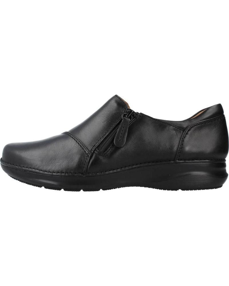 Woman shoes CLARKS APPLEY ZIP  NEGRO