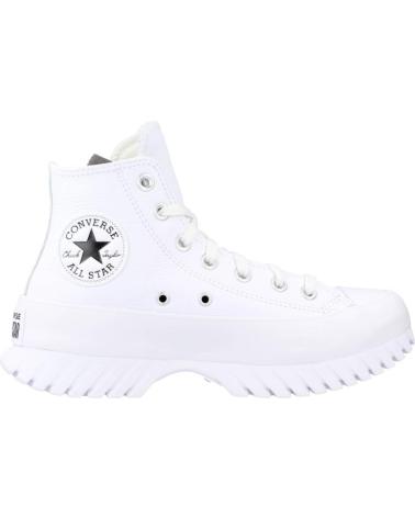 Esportes  CONVERSE  de Mulher CHUCK TAYLOR ALL STAR LUGGED 2 0 LEATHER  BLANCO