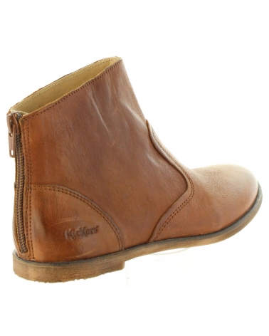 Bottes pour Fille KICKERS 281317-30 ROXANNA 9 MARRON