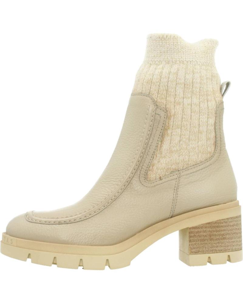 Woman Mid boots HISPANITAS INGRID MARRON CLARO Woman Mid boots HISPANITAS INGRID MARRON CLARO
