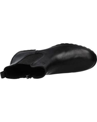 Botines de Mujer 24 HORAS BOTAS PIEL NEGRAS CONFORT MIST-S NEGRO