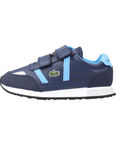 girl and boy Trainers LACOSTE CHILDREN PARTNER AZUL