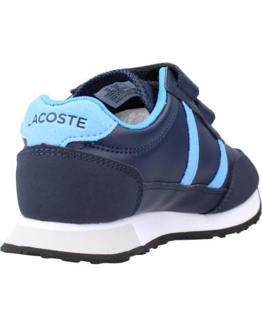 girl and boy Trainers LACOSTE CHILDREN PARTNER AZUL