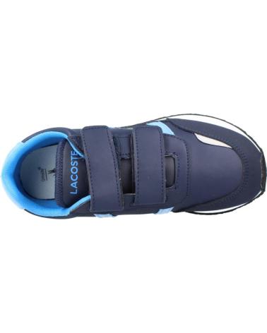 girl and boy Trainers LACOSTE CHILDREN PARTNER AZUL