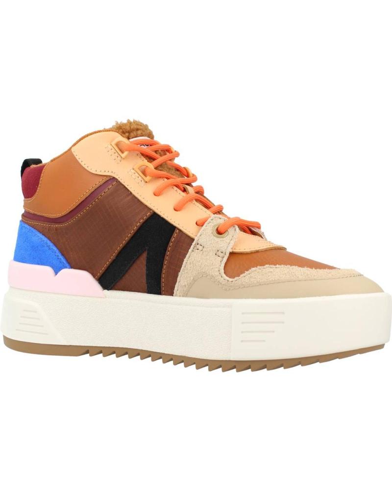 Trainers De Mujer LACOSTE L002 WNTR MID MARRON