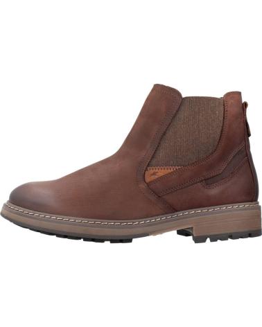 FLUCHOS BOTIN DE PIEL PARA HOMBRE F1591 COLOR MARRON MARRóN