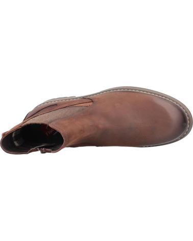 FLUCHOS BOTIN DE PIEL PARA HOMBRE F1591 COLOR MARRON MARRóN