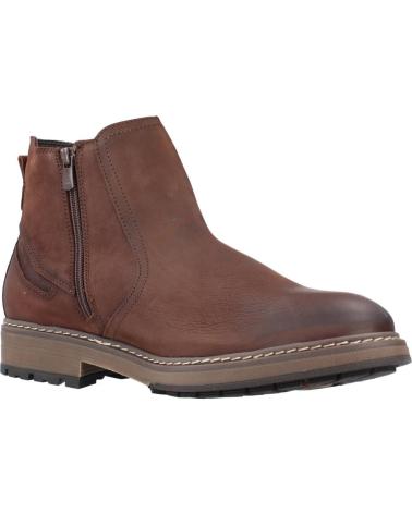 FLUCHOS BOTIN DE PIEL PARA HOMBRE F1591 COLOR MARRON MARRóN