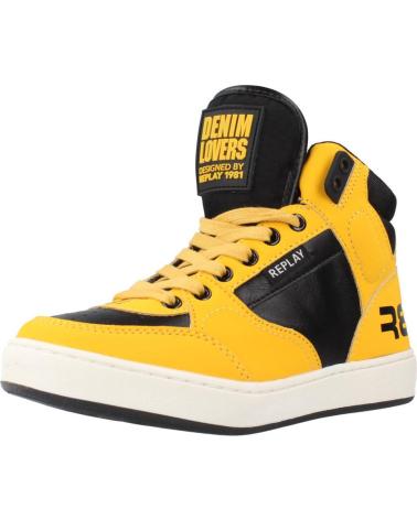 Zapatillas deporte de Niña y Niño REPLAY COBRA 1 AMARILLO