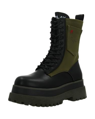 Botas De Mujer REPLAY ANY MILITARY  VERDE