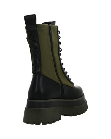 Botas De Mujer REPLAY ANY MILITARY  VERDE