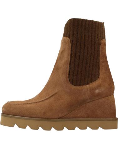 Woman Mid boots UNISA LEYSA BS  MARRON