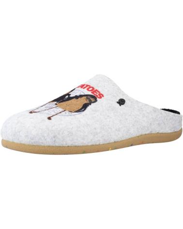 Pantofole HOT POTATOES  per Uomo LASTOVO  GRIS
