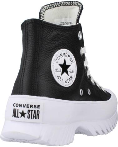 Esportes  CONVERSE  de Mulher CHUCK TAYLOR ALL STAR LUGGED 2 0 LEATHER  NEGRO