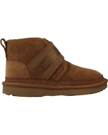 girl Mid boots UGG NEUMEL SNAPBACK MARRON